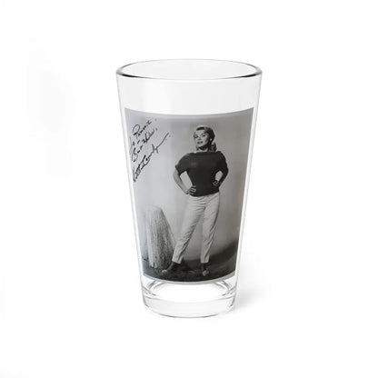 Kathleen Crowley #11 (Vintage Female Icon) Pint Glass 16oz 16oz - Go Mug Yourself