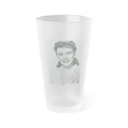 Kathleen Crowley #15 (Vintage Female Icon) Frosted Pint Glass 16oz-16oz-Frosted-Go Mug Yourself