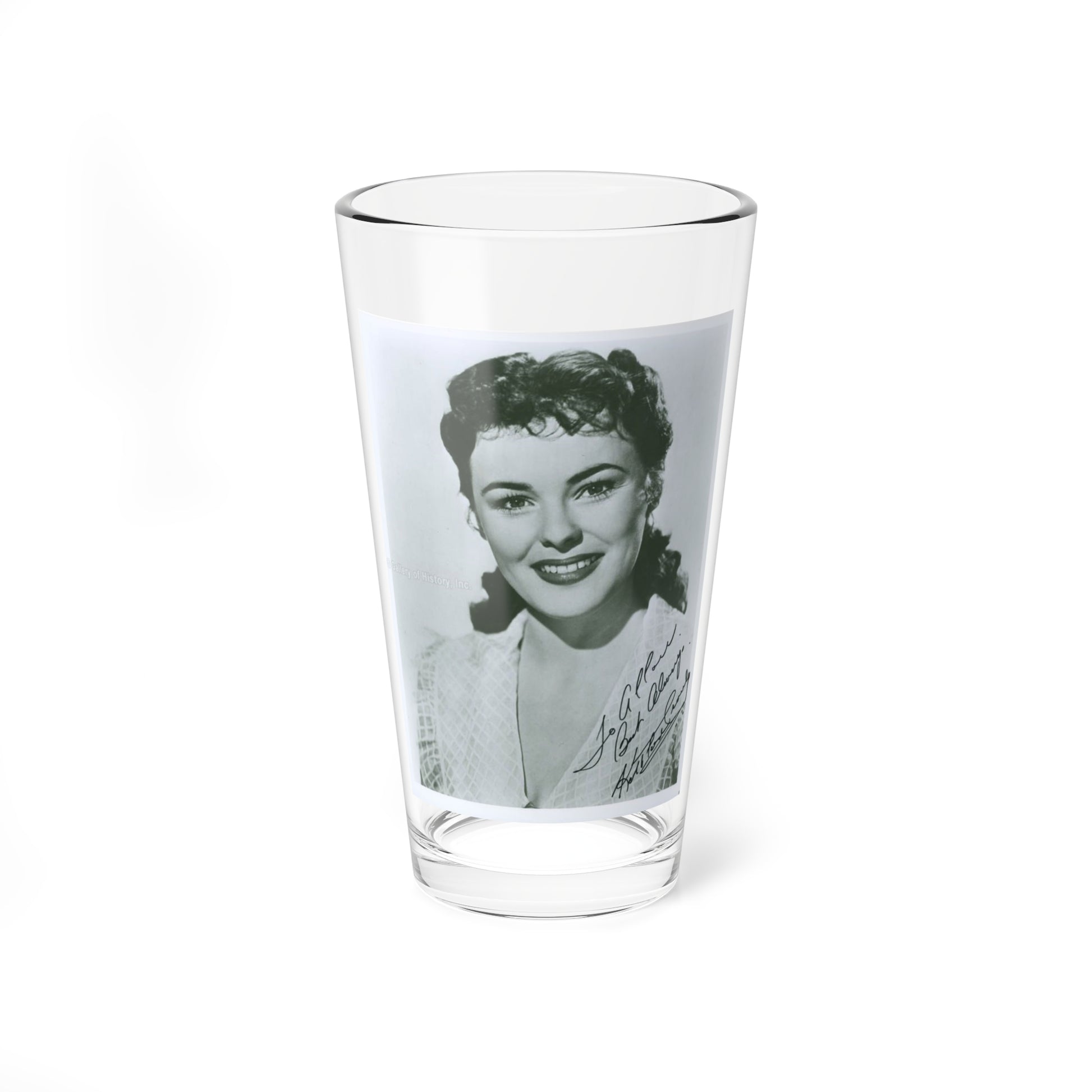 Kathleen Crowley #15 (Vintage Female Icon) Pint Glass 16oz-16oz-Go Mug Yourself