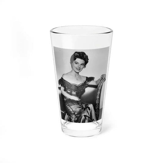 Kathleen Crowley #19 (Vintage Female Icon) Pint Glass 16oz 16oz - Go Mug Yourself