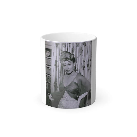 Kathleen Crowley #25 (Vintage Female Icons) Color Changing Mug 11oz-11oz-Go Mug Yourself