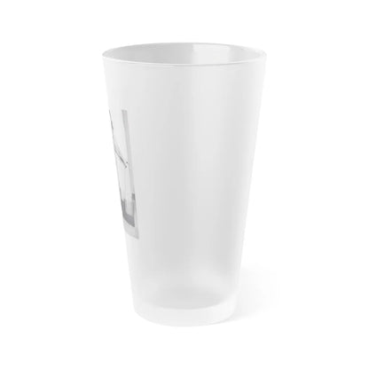 Kathleen Crowley #28 - 8x10 Vintage B&W 1-Piece Swimsuit Promo Photo for ABC-TV Series ''Surfside 6'' S2E12 Aired 12-4-61 (Vintage Female Icon) Frosted Pint Glass 16oz-Go Mug Yourself