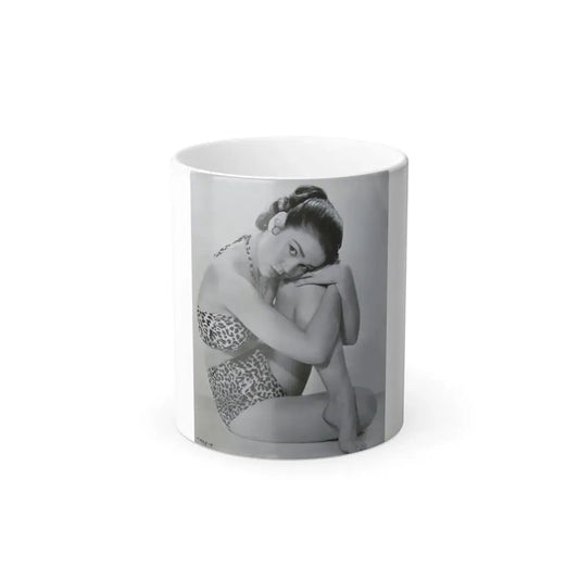 Kathryn Grant #02 (version 3) (Vintage Female Icon) Color Changing Coffee Mug 11oz - Go Mug Yourself