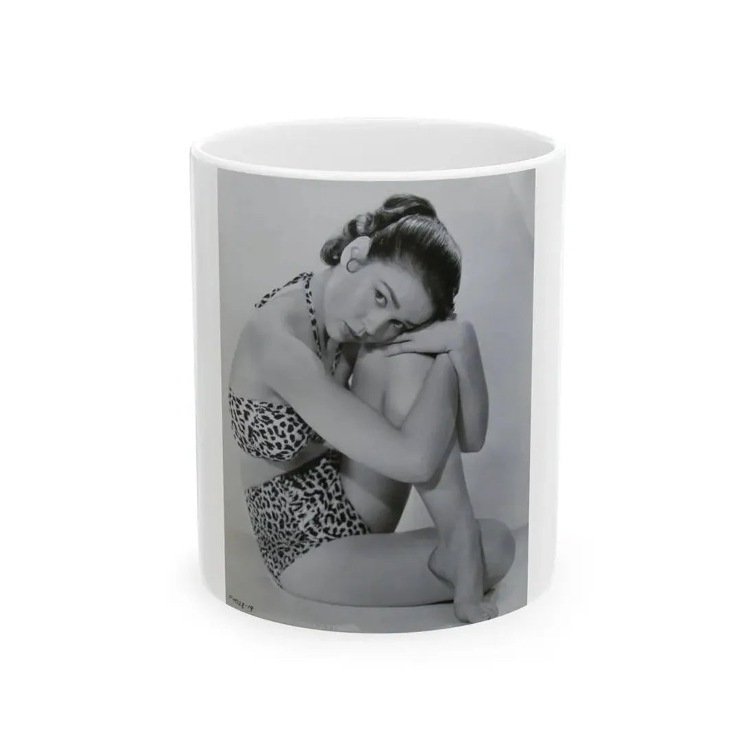 Kathryn Grant #02 (Vintage Female Icon) White Coffee Mug 11oz - Go Mug Yourself