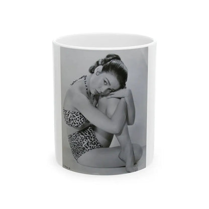 Kathryn Grant #02 (Vintage Female Icon) White Coffee Mug 11oz - Go Mug Yourself