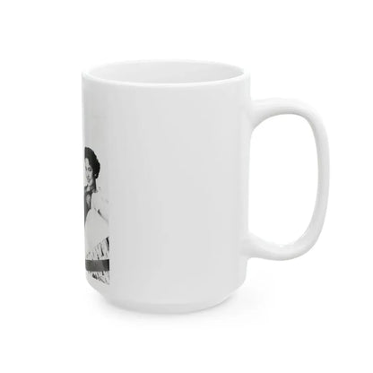 Kathryn Grant #07 (Vintage Female Icon) White Coffee Mug - Go Mug Yourself