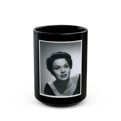 Kathryn Grant #08 (Vintage Female Icon) Black Coffee Mug 15oz - Go Mug Yourself