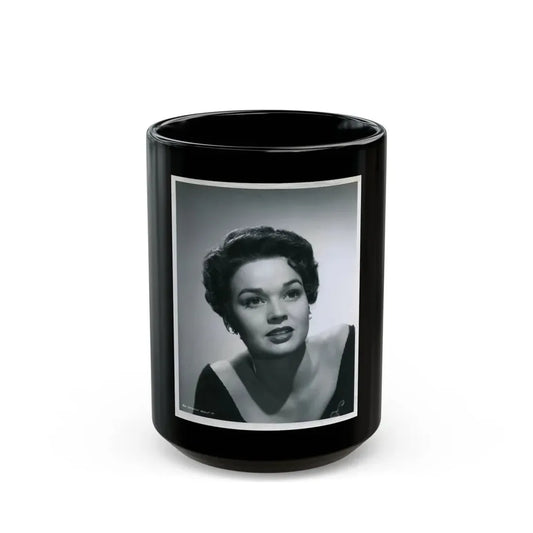 Kathryn Grant #08 (Vintage Female Icon) Black Coffee Mug 15oz - Go Mug Yourself