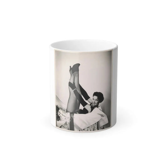 Kathryn Grant #100 (Vintage Female Icons) Color Changing Mug 11oz-11oz-Go Mug Yourself