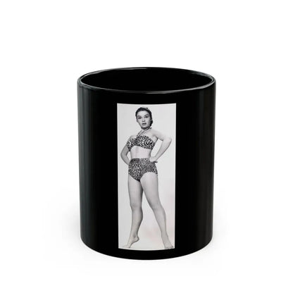 Kathryn Grant #105 (Vintage Female Icon) Black Coffee Mug 11oz - Go Mug Yourself