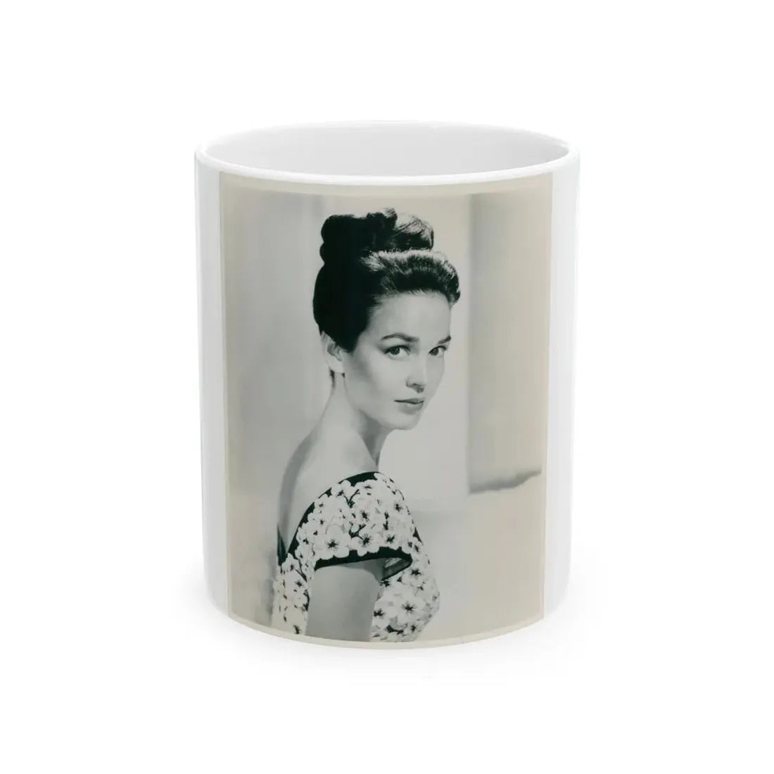 Kathryn Grant #108 (Vintage Female Icon) White Coffee Mug 11oz - Go Mug Yourself