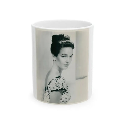 Kathryn Grant #108 (Vintage Female Icon) White Coffee Mug 11oz - Go Mug Yourself