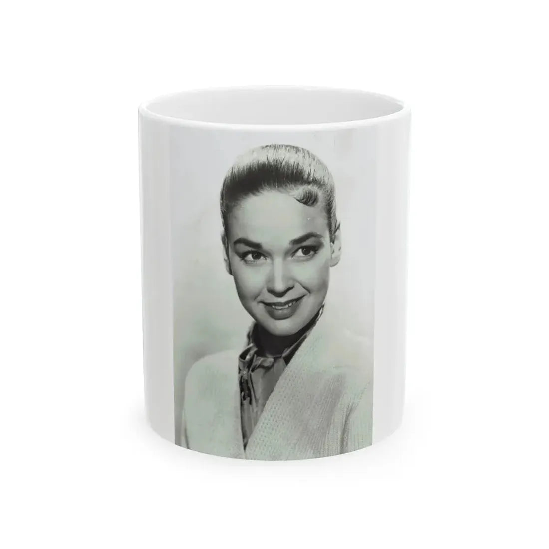 Kathryn Grant #110 (Vintage Female Icon) White Coffee Mug 11oz - Go Mug Yourself