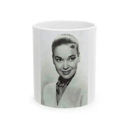 Kathryn Grant #110 (Vintage Female Icon) White Coffee Mug 11oz - Go Mug Yourself