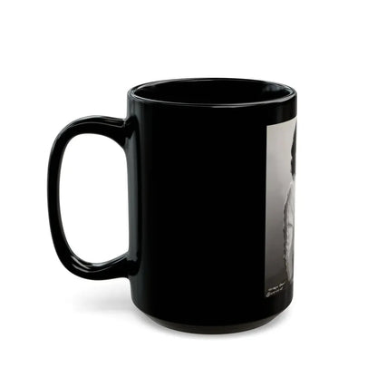 Kathryn Grant #111 (Vintage Female Icon) Black Coffee Mug - Go Mug Yourself