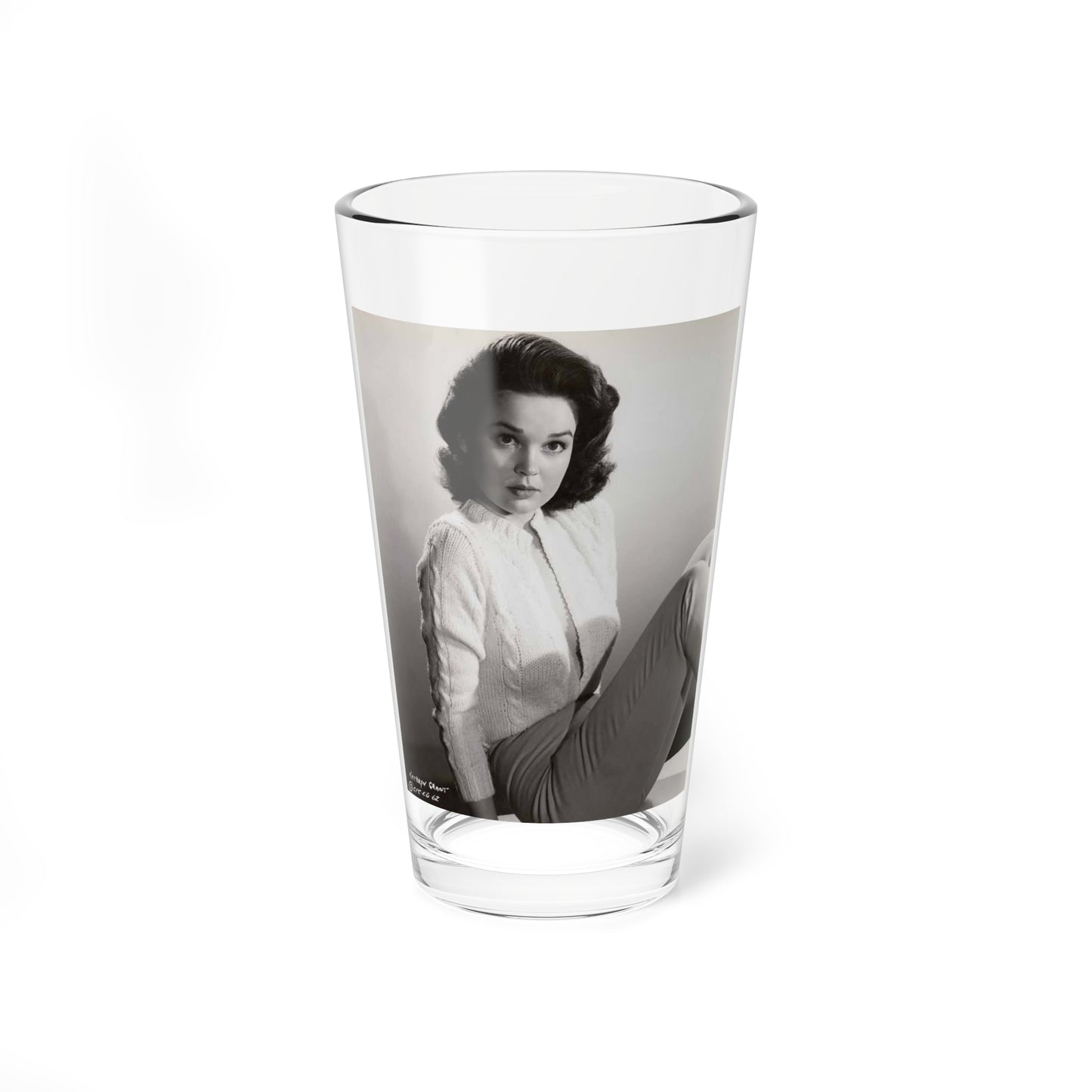 Kathryn Grant #111 (Vintage Female Icon) Pint Glass 16oz-16oz-Go Mug Yourself