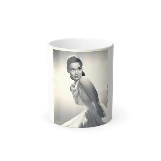 Kathryn Grant #115 (version 3) (Vintage Female Icon) Color Changing Coffee Mug 11oz - Go Mug Yourself