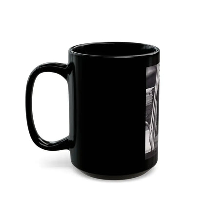 Kathryn Grant #117 (Vintage Female Icon) Black Coffee Mug - Go Mug Yourself