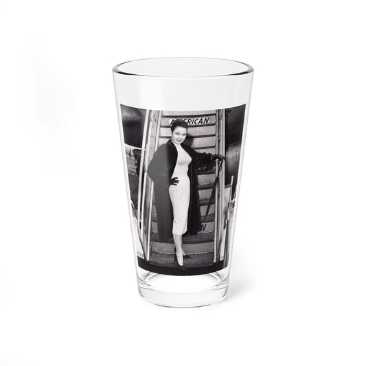 Kathryn Grant #117 (Vintage Female Icon) Pint Glass 16oz 16oz - Go Mug Yourself