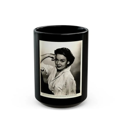 Kathryn Grant #123 (Vintage Female Icon) Black Coffee Mug 15oz - Go Mug Yourself