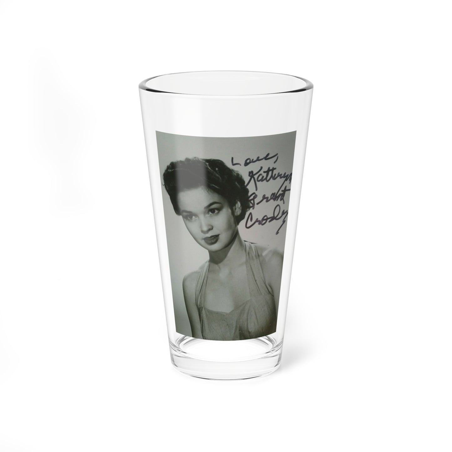 Kathryn Grant #126 (Vintage Female Icon) Pint Glass 16oz-16oz-Go Mug Yourself