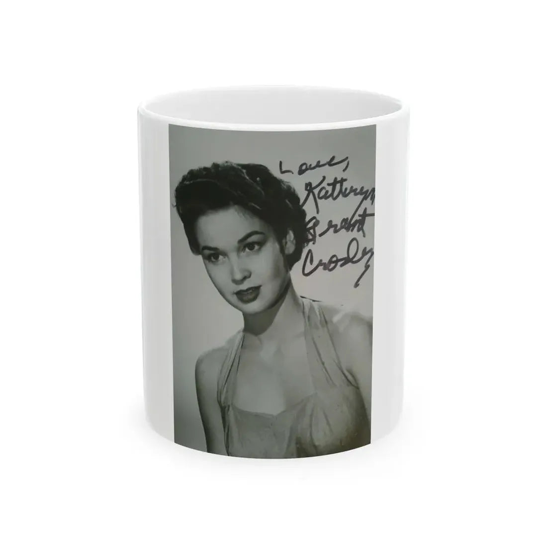 Kathryn Grant #126 (Vintage Female Icon) White Coffee Mug 11oz - Go Mug Yourself
