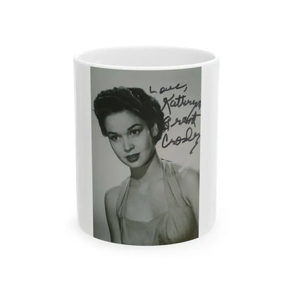 Kathryn Grant #126 (Vintage Female Icon) White Coffee Mug 11oz - Go Mug Yourself