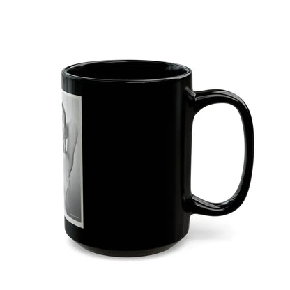 Kathryn Grant #128 (Vintage Female Icon) Black Coffee Mug - Go Mug Yourself