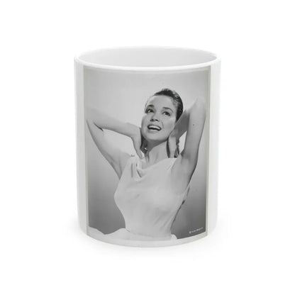 Kathryn Grant #128 (Vintage Female Icon) White Coffee Mug 11oz - Go Mug Yourself