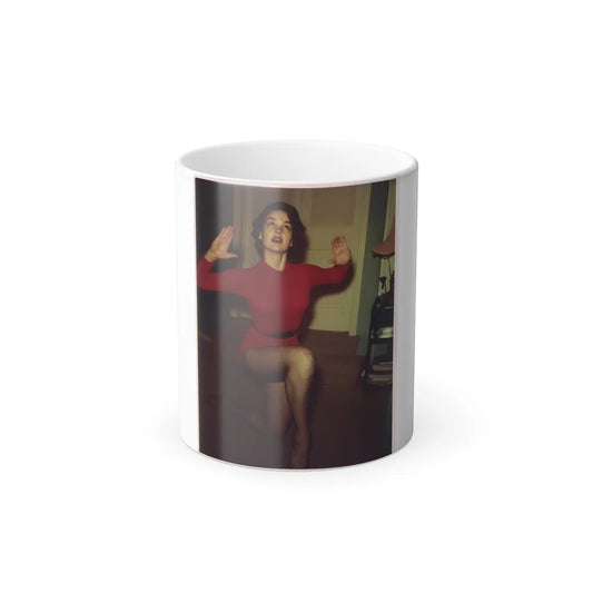 Kathryn Grant #132 (Vintage Female Icons) Color Changing Mug 11oz-11oz-Go Mug Yourself
