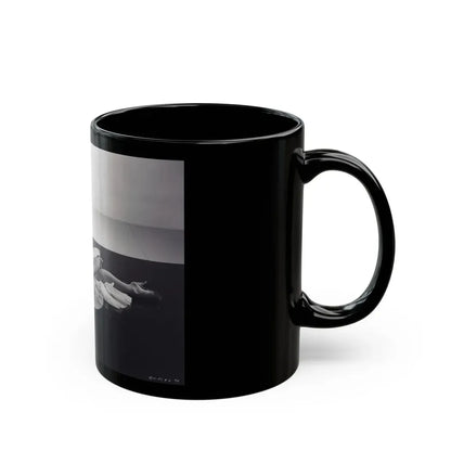 Kathryn Grant #133 (Vintage Female Icon) Black Coffee Mug - Go Mug Yourself