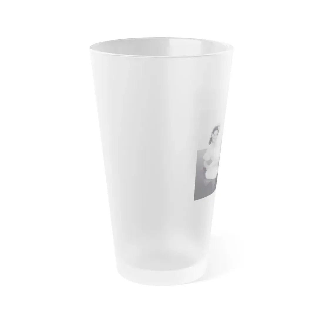 Kathryn Grant #133 (Vintage Female Icon) Frosted Pint Glass 16oz - Go Mug Yourself