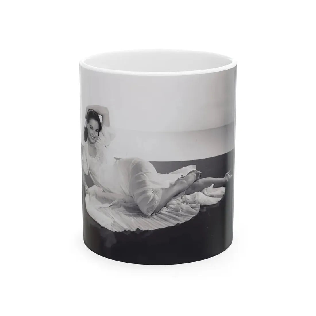 Kathryn Grant #133 (Vintage Female Icon) White Coffee Mug 11oz - Go Mug Yourself