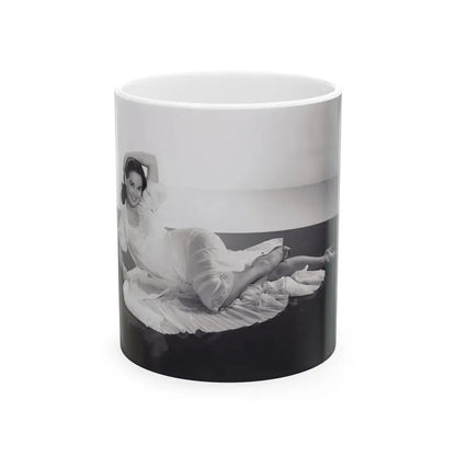 Kathryn Grant #133 (Vintage Female Icon) White Coffee Mug 11oz - Go Mug Yourself