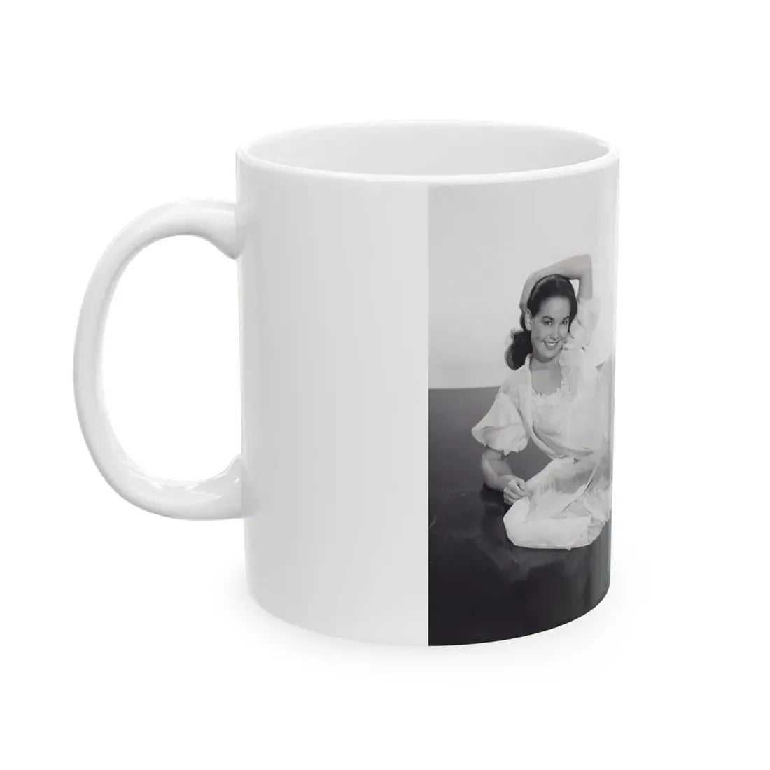 Kathryn Grant #133 (Vintage Female Icon) White Coffee Mug - Go Mug Yourself