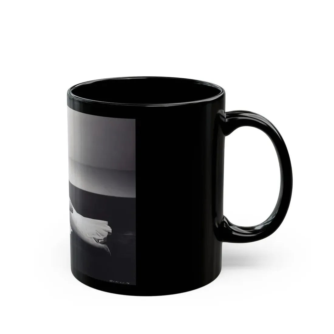 Kathryn Grant #135 (Vintage Female Icon) Black Coffee Mug - Go Mug Yourself