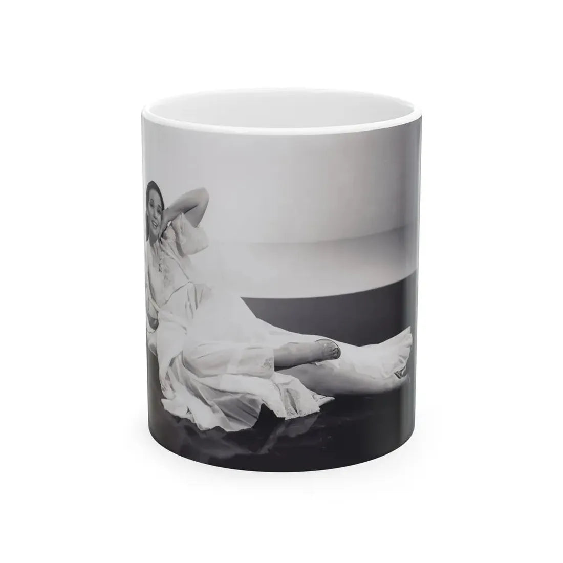 Kathryn Grant #135 (Vintage Female Icon) White Coffee Mug 11oz - Go Mug Yourself