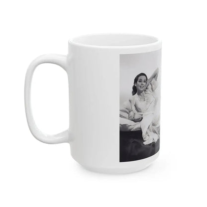 Kathryn Grant #135 (Vintage Female Icon) White Coffee Mug - Go Mug Yourself