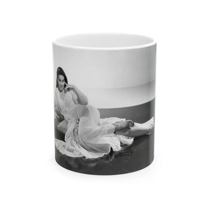 Kathryn Grant #139 (Vintage Female Icon) White Coffee Mug 11oz - Go Mug Yourself