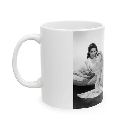 Kathryn Grant #139 (Vintage Female Icon) White Coffee Mug - Go Mug Yourself