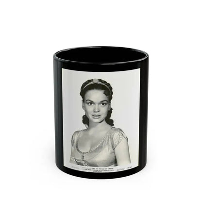Kathryn Grant #17 (Vintage Female Icon) Black Coffee Mug 11oz - Go Mug Yourself