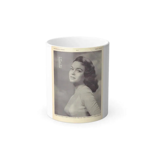 Kathryn Grant #21 (version 3) (Vintage Female Icon) Color Changing Coffee Mug 11oz - Go Mug Yourself