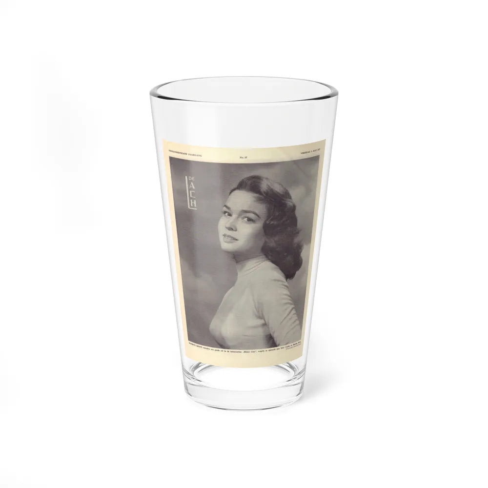 Kathryn Grant #21 (Vintage Female Icon) Pint Glass 16oz 16oz - Go Mug Yourself