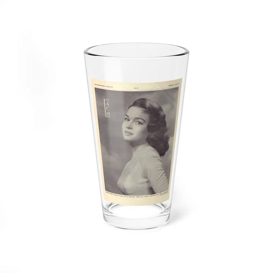 Kathryn Grant #21 (Vintage Female Icon) Pint Glass 16oz 16oz - Go Mug Yourself