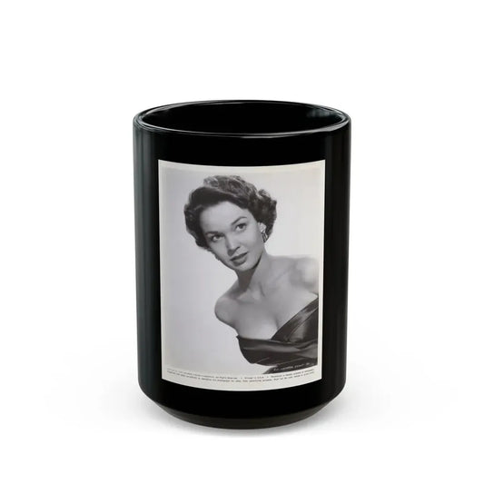 Kathryn Grant #30 (Vintage Female Icon) Black Coffee Mug 15oz - Go Mug Yourself