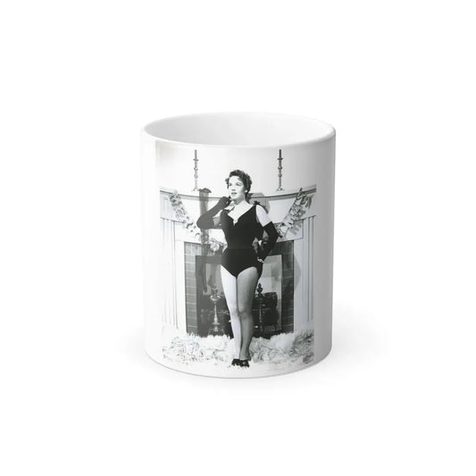 Kathryn Grant #42 (version 3) (Vintage Female Icon) Color Changing Coffee Mug 11oz - Go Mug Yourself