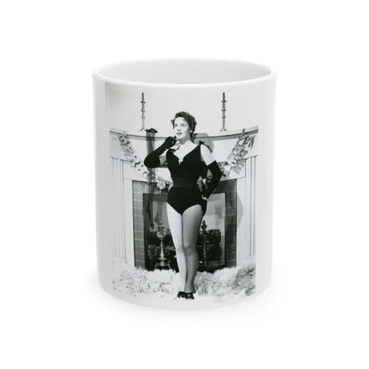 Kathryn Grant #42 (Vintage Female Icon) White Coffee Mug 11oz - Go Mug Yourself