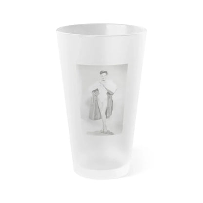 Kathryn Grant #62 (Vintage Female Icon) Frosted Pint Glass 16oz 16oz Frosted - Go Mug Yourself