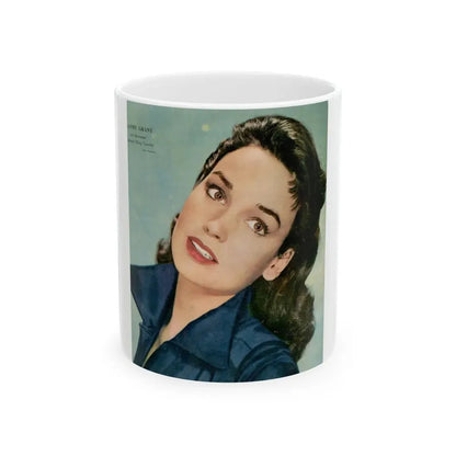 Kathryn Grant #63 (Vintage Female Icon) White Coffee Mug 11oz - Go Mug Yourself