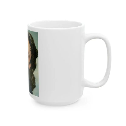 Kathryn Grant #63 (Vintage Female Icon) White Coffee Mug - Go Mug Yourself